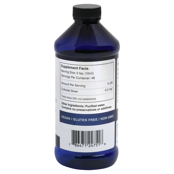 pH Structured Silver Water