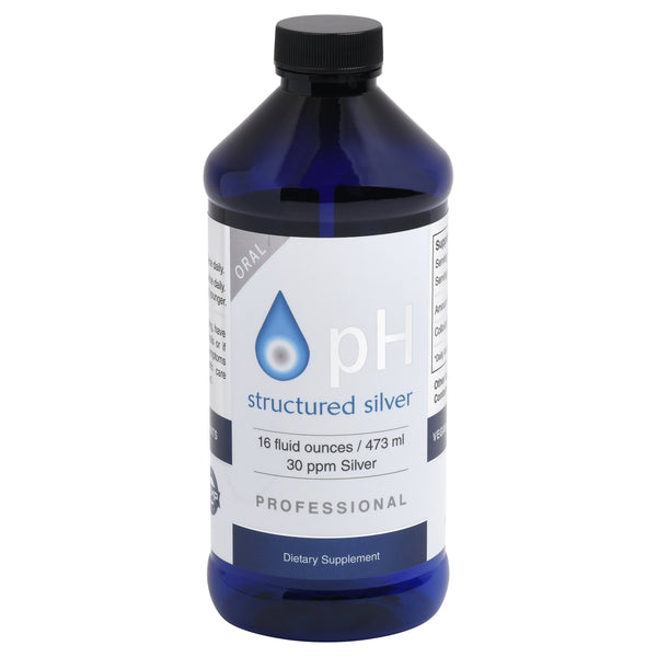 pH Structured Silver Water
